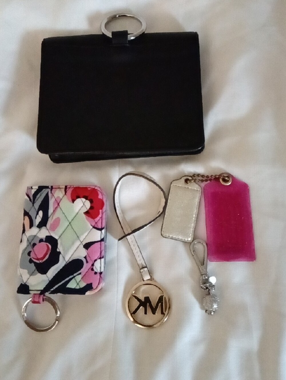 MK Tag, Vince Camutor Clutch, Vera Bradly Card and Charm, Coach Hang Tags - Picture 2 of 6